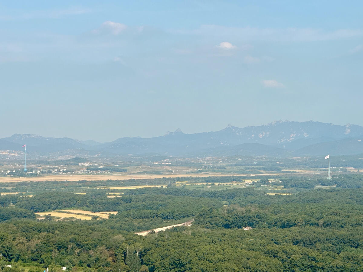 North & South Korea DMZ
